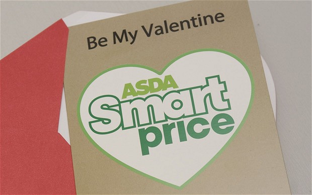 Smartprice Asda Valentine's Day card