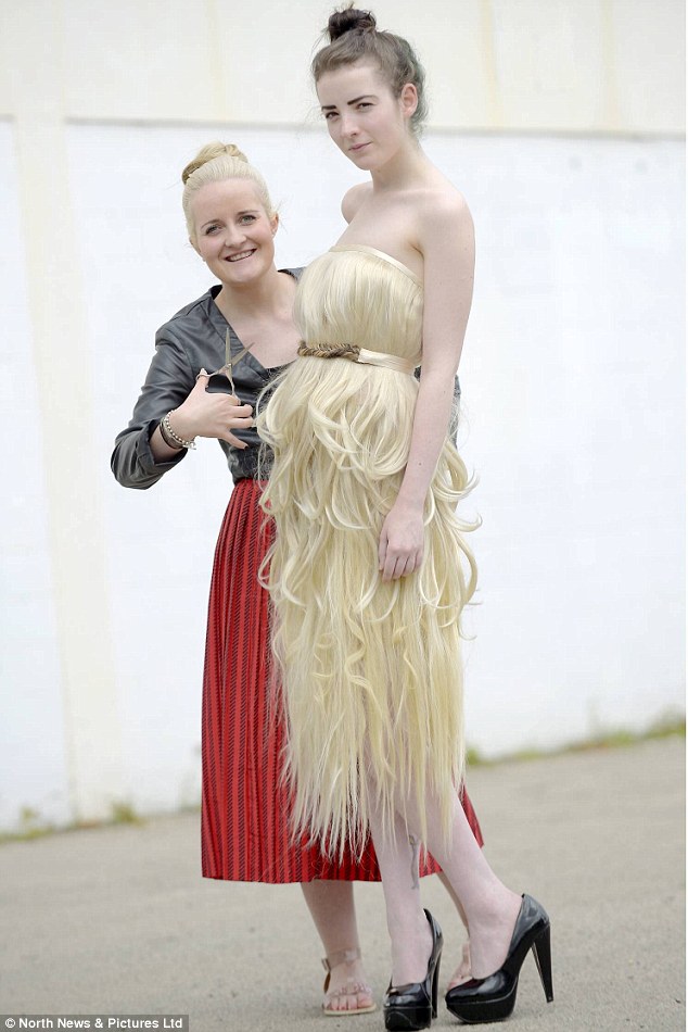 Dress Made From Human Hair Famous Campaigns