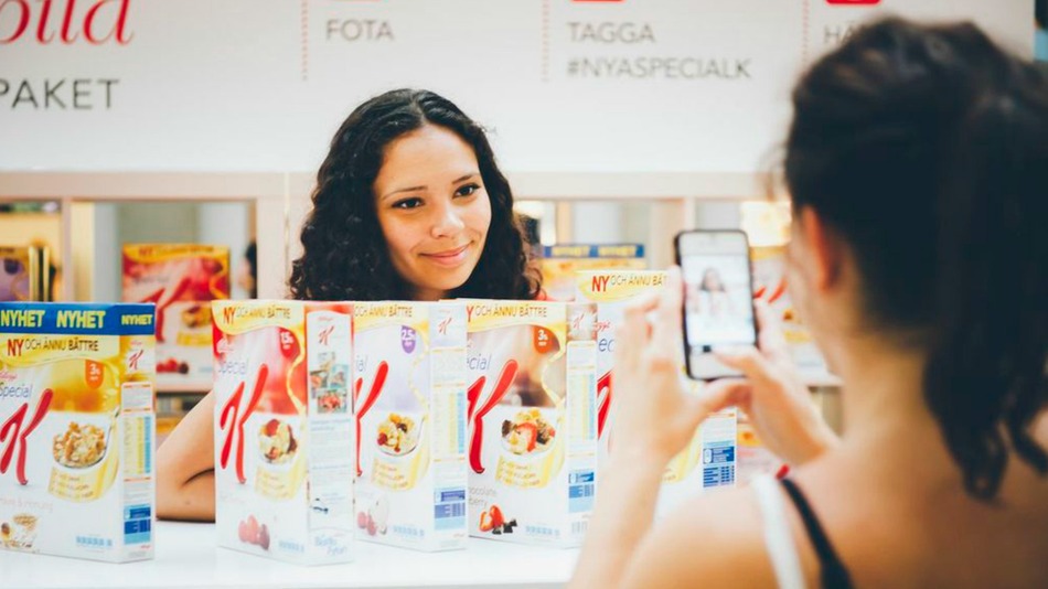 Special K Store Lets You Pay With Instagram Photos
