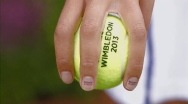 Sony ad Wimbledon