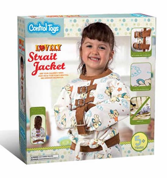 Is your child misbehaving? How about a Lovely Strait Jacket to