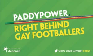 Paddy Power's Right Behind Gay Footballers ad
