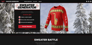 Coke Sweater Campaign
