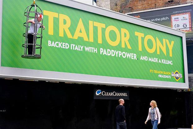 Paddy Power billboard