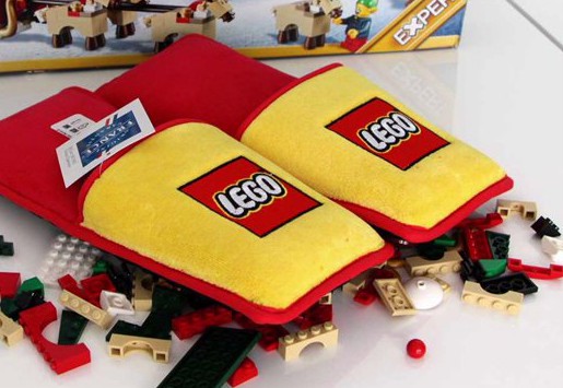Lego slippers