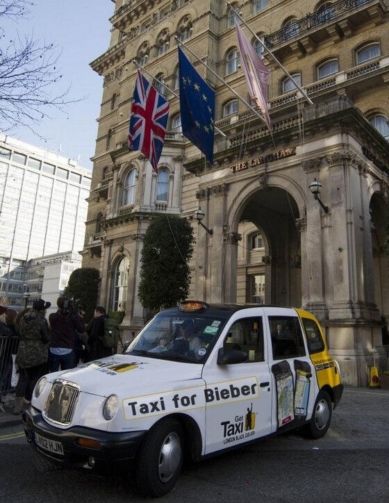 taxi for bieber gettaxi