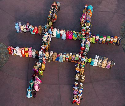 Disney - 140 Characters Hashtag