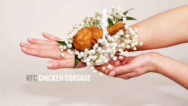 kfc chicken corsage prom