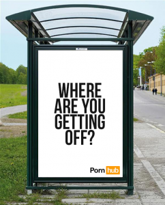 PornHub creative campaign