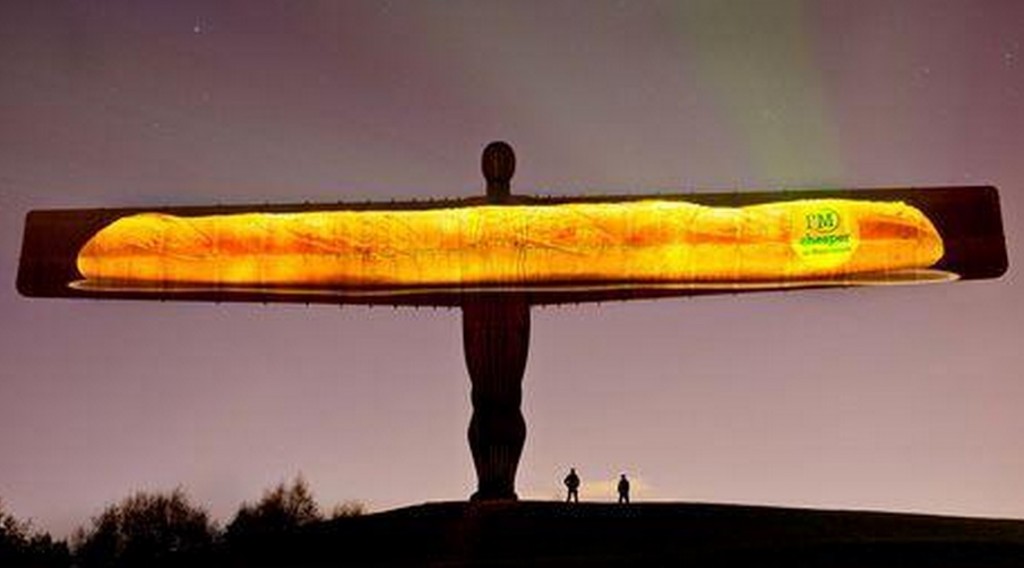 morrisons bread angel of the north
